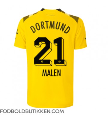 Borussia Dortmund Donyell Malen #21 Tredjetrøje 2022-23 Kortærmet